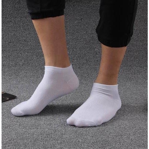 Mens white ankle shop socks
