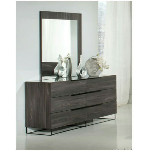 The glenoaks dresser has everything you need and more. italian modern walnut dresser grey