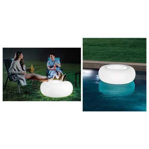Intex Inflatable Led Ottoman Sofa, Inflatable Outdoor Furniture