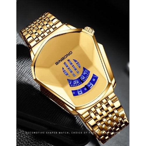 Binbono Men Chain Wristwatch