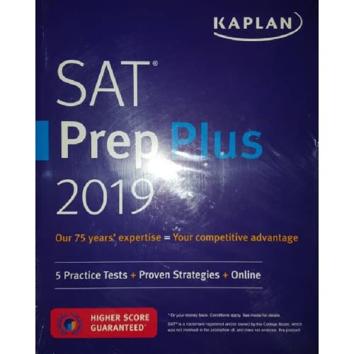 Sat Prep Plus 2019 5 Practice Tests + Proven Strategies + Online