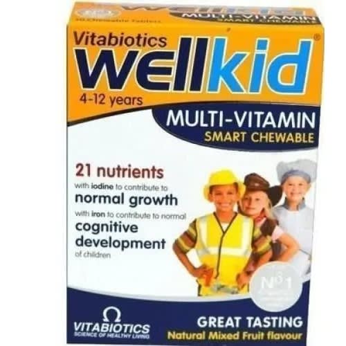 Vitabiotics Wellkid Chewable Multivitamin X30 Konga Online Shopping