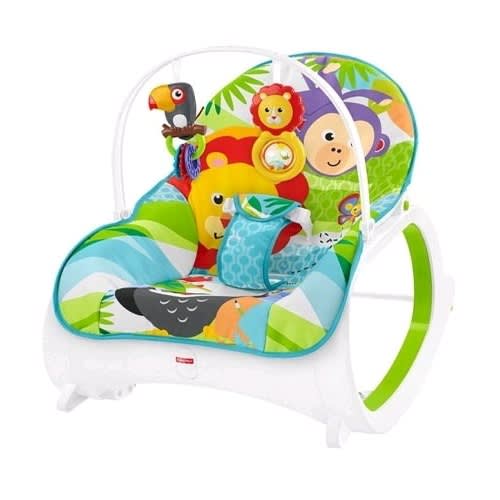 Fisher price infant shop to toddler rocker rainforest
