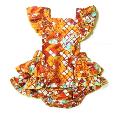 ankara jumpsuit for baby girl