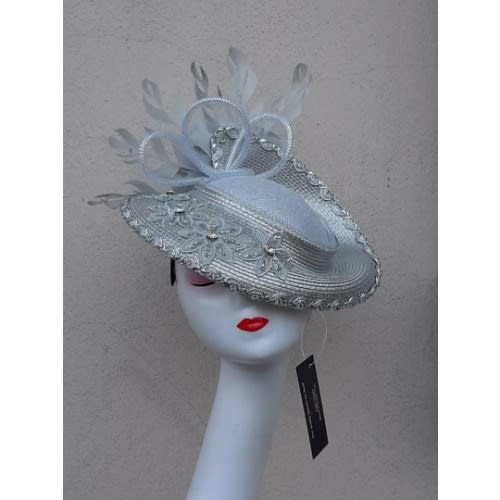 Silver fascinators clearance
